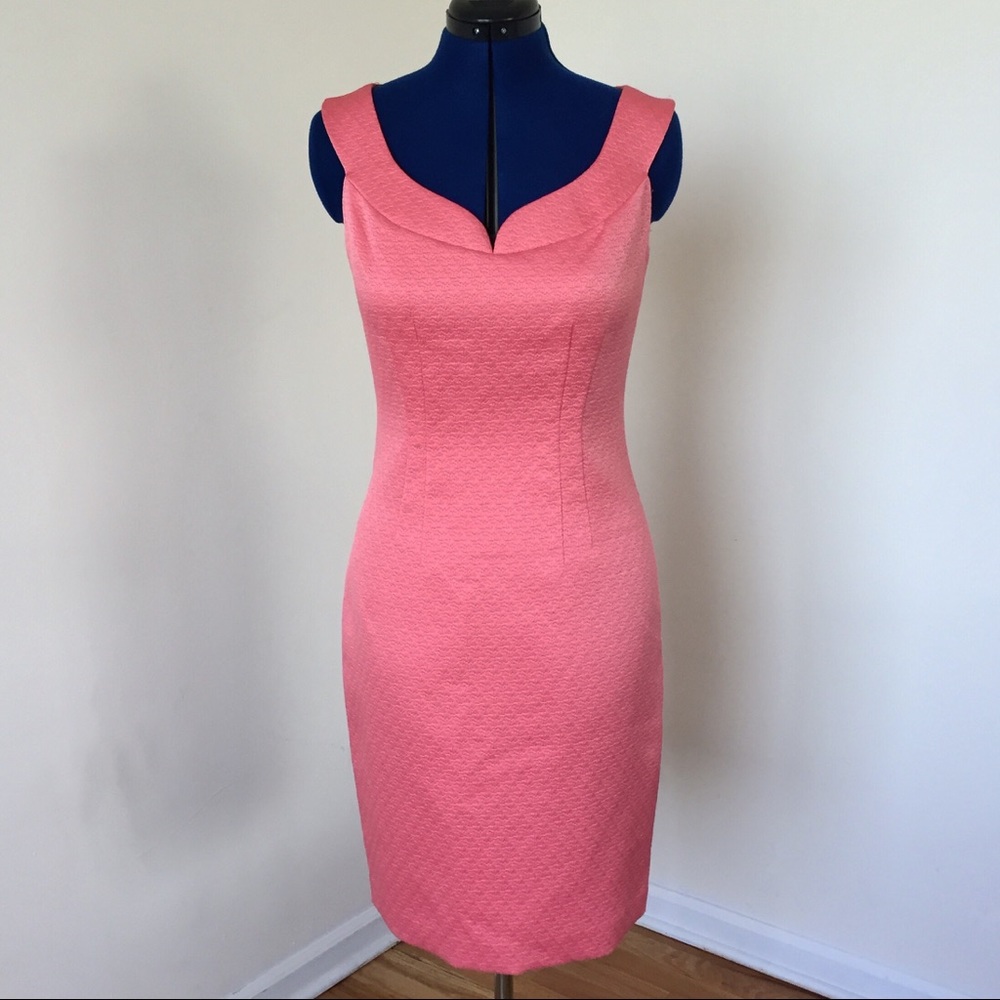 NWT Tahari Coral “Indiana” Dress